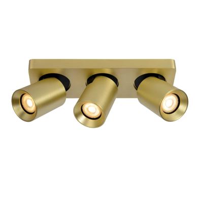 Artdelight 3-lichts opbouwspotMegano goud richtbaar - PL MEGANO3 MG