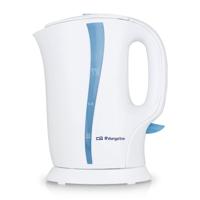 Waterkoker Orbegozo KT-5002 Wit Zwart Plastic 1 L - thumbnail