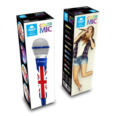 iDance Color Mic CLM8 Microfoon UK iDance Color Mic CLM8 Microfoon UK