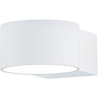LED Wandlamp 4W Warm Wit 3000K Rond Mat Wit Aluminium OSRAM - thumbnail