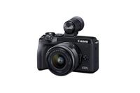 Canon EOS M6 Mark II Mirrorless Digital Camera with 15-45mm Lens, Black - thumbnail