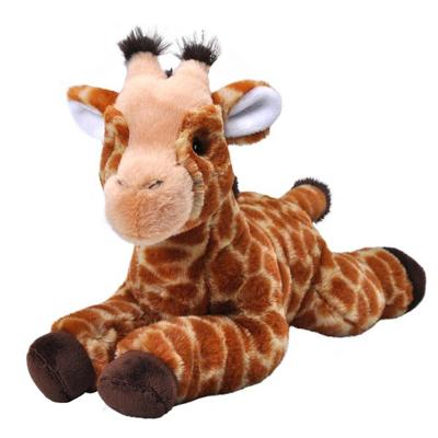 Wild Republic knuffel giraffe Ecokins junior 30 cm pluche bruin