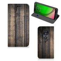 Motorola Moto G7 Play Book | Wallet Case | Steigerhout - thumbnail