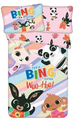 Bing peuterdekbedovertrek woo hoo - 100 x 135 cm Bing peuterdekbedovertrek woo hoo - 100 x 135 cm