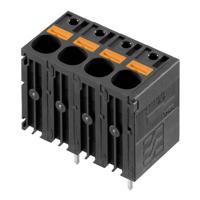 Weidmüller 2491640000 Klemschroefblok 6 mm² Aantal polen 4 Zwart 80 stuk(s) - thumbnail