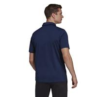 adidas Entrada 22 Polo Donkerblauw Wit - thumbnail