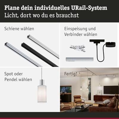 Paulmann Valerio 95608 Lampenkap Grijs