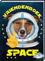 Space Dog Vriendenboekje - thumbnail