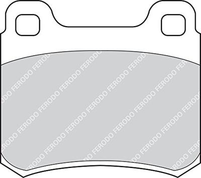 Remblokken set FDB328 Remblokken set FDB328