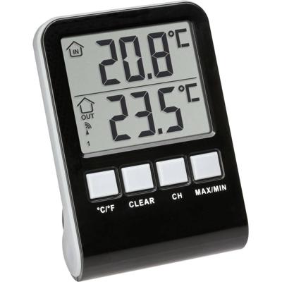 TFA Dostmann Palma 30.3067.10 Zwembadthermometer Zwart