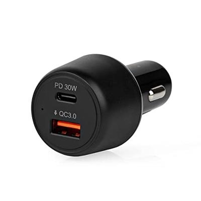 Nedis Autolader | 2x 3.0 A | 48 W | 1 stuks - CCPD30W100BK CCPD30W100BK