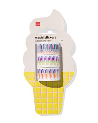HEMA Washi Stickers Op Rol - 3 Stuks