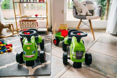 Falk claas looptractor groen