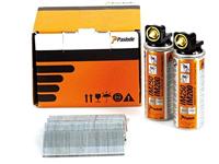 Paslode afwerknagels recht - F16x38 mm - verzinkt - 2000 st + 2 gaspatronen - thumbnail