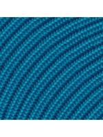 Strijkijzersnoer 3-aderig per meter petrolblauw - thumbnail