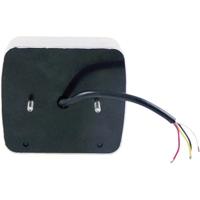 Berger & Schröter Aanhangerachterlicht Knipperlicht, Remlicht, Achterlicht, Kentekenverlichting Rechts 12 V Rood, Zilver Helder glas - thumbnail