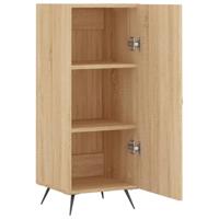 Dressoir 34,5x34x90 cm bewerkt hout sonoma eiken - thumbnail