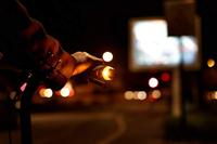 Cycl LED fietsverlichting richting aanwijzer zwart ø 15 cm - thumbnail