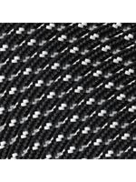 Strijkijzersnoer 3-aderig - per meter - zwart/wit - thumbnail