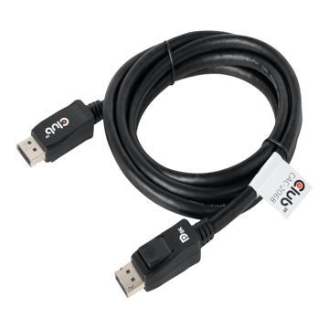 club3D DisplayPort Aansluitkabel DisplayPort-stekker, DisplayPort-stekker 2.00 m Zwart CAC-2068 Vlambestendig, 8K UHD DisplayPort-kabel club3D DisplayPort Aansluitkabel DisplayPort-stekker, DisplayPort-stekker 2.00 m Zwart CAC-2068 Vlambestendig, 8K UHD DisplayPort-kabel