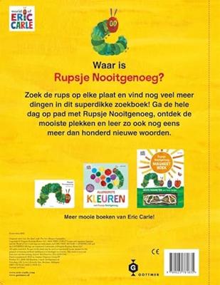 Het grote zoekboek van Rupsje Nooitgenoeg