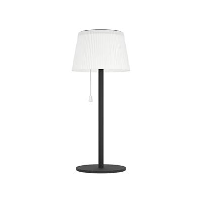 Eglo TafellampScordiano zwart met wit solar - 901898