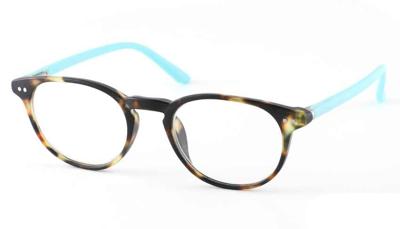 Leesbril INY Doktor New G65800-Havanna/Turkoois-+1.00 Leesbril INY Doktor New G65800-Havanna/Turkoois-+1.00