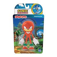 Sonic the Hedgehog Bend-Ems Figure - Knuckles - thumbnail