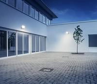 Steinel sensor buitenspot XLED one S 2200 lumen breedstralend 3000K hoogte max 6 meter wandmontage - thumbnail