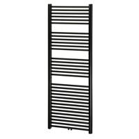Designradiator Haceka Gobi Adoria 59x162,4 cm Zwart 6-Punts Aansluiting (829 Watt) - thumbnail