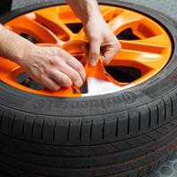 DUPLI-COLOR Strippable varnishes spra black matt - thumbnail