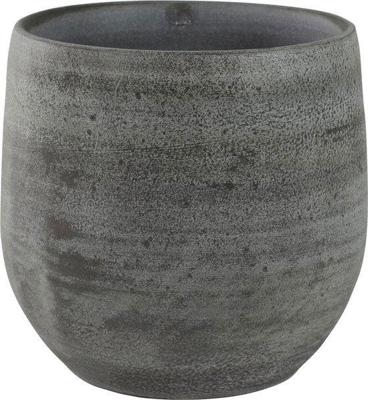 Pot esra d15h13 cm mystic grey - Ter steege