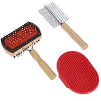 Honden Borstelset 3-delig - thumbnail