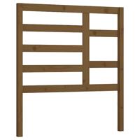 Hoofdbord 81x4x104 cm massief grenenhout honingbruin - thumbnail