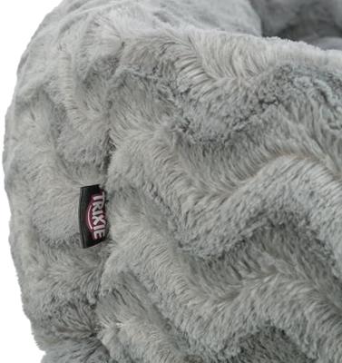 TRIXIE orthopedisch hondenbed Vital Loki 100 × 70 cm in grijs - hoogwaardig hondenkussen met traagschuim - hondenmand voor grote honden - gewrichtsvriendelijk en ontlastend - 37933