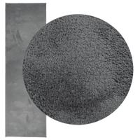 VidaXL Vloerkleed oviedo laagpolig 80x250 cm antracietkleurig - thumbnail