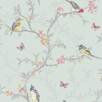 DUTCH WALLCOVERINGS behang phoebe mintkleurig - thumbnail