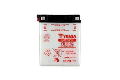 YUASA batterij "yb14-a2". battery yb14-a2 standard without sp