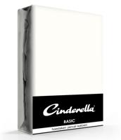 Cinderella hoeslaken basic katoen 180x220 ivory - thumbnail