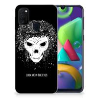 Silicone Back Case Samsung Galaxy M21 | M30s Skull Hair - thumbnail