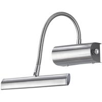 LED Spiegel- en Schilderijverlichting 4W. Dimbaar. Warm Wit 3000K. Mat Nikkel - thumbnail