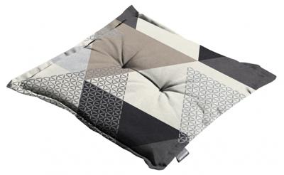 Madison Zitkussen Triangle 50 X 50 Cm Polykatoen Grijs