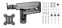 Siig PREMIUM ALUMINUM GAS SPRING WALL MOUNT - SINGLE MONITOR flatscreen muurbeugel - thumbnail