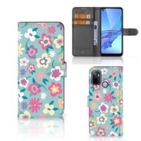 OPPO A53 | OPPO A53s Hoesje Flower Power - thumbnail