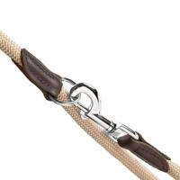 HUNTER Freestyle Verstelbare hondenriem, robuust, weerbestendig, 1,0/200 cm, beige - thumbnail