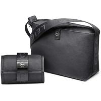 Leica Crossbody bag SOFORT / medium, recycled fabrick black - thumbnail