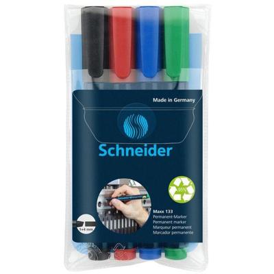 Viltstift schneider maxx 133 schuin 1-4mm assorti | 10 stuks