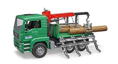 Bruder man tga houttransportwagen