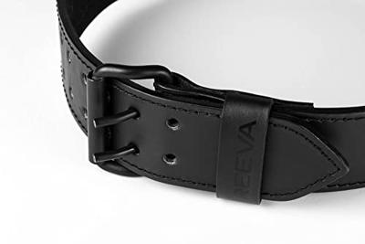 Reeva Lederen Fitness riem | Maat XL