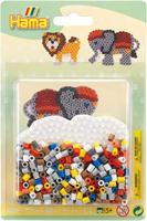 Hama Strijkkralen wilde dieren set 450 stuks - thumbnail